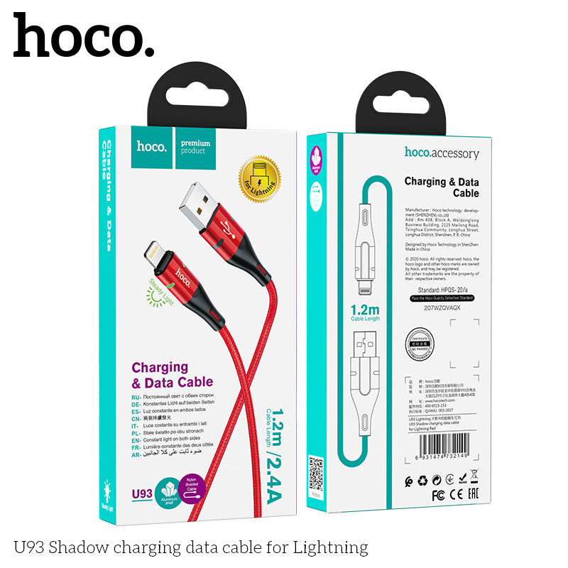 HD_SYNC:U93 Shadow charging data cable for iP
