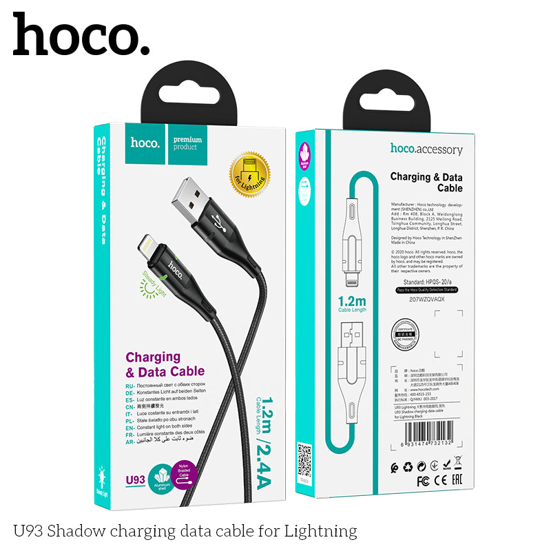 HD_SYNC:U93 Shadow charging data cable for iP