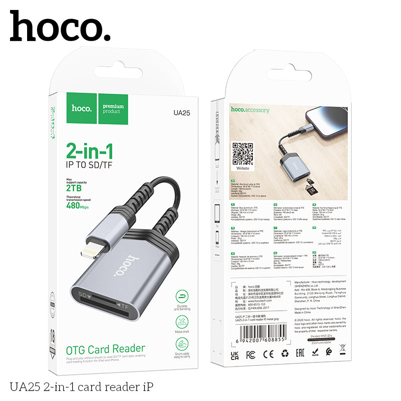 HD_SYNC:UA25 2-in-1 card reader iP