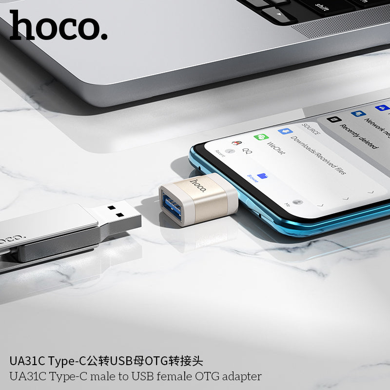 HD_SYNC:UA31C Type-C male to USB female OTG adapter