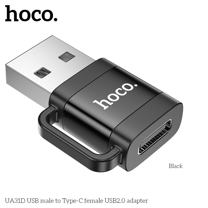 HD_SYNC:UA31D USB male to Type-C female USB2.0 adapter