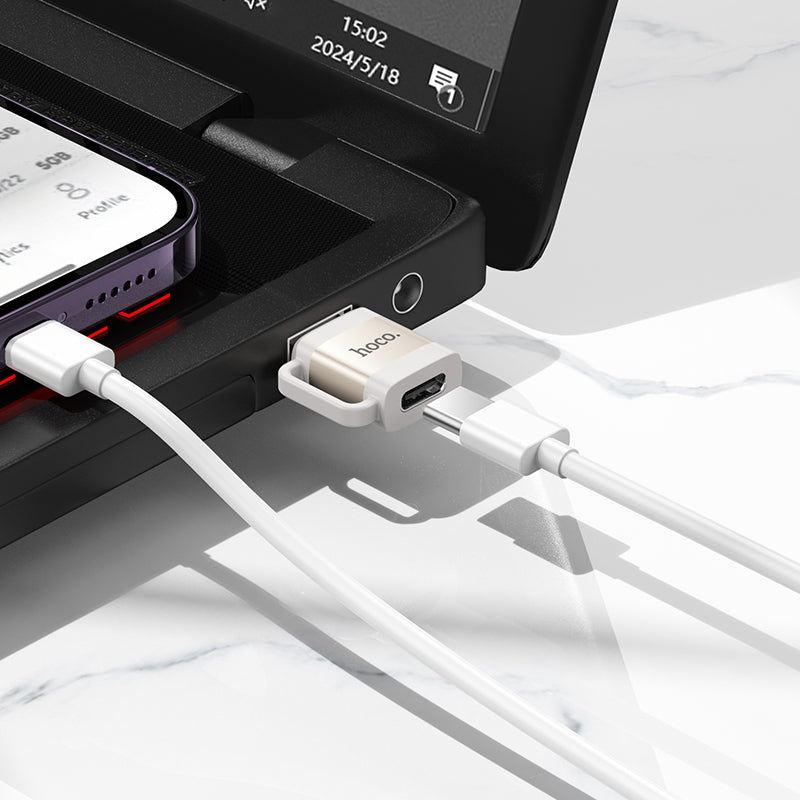 HD_SYNC:UA31D USB male to Type-C female USB2.0 adapter