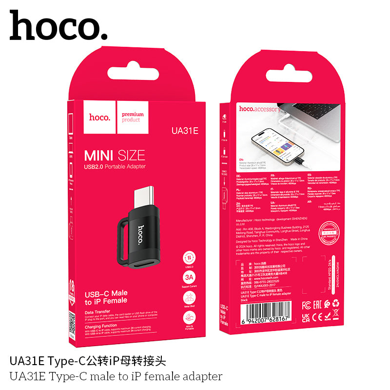 HD_SYNC:UA31E Type-C male to iP female adapter
