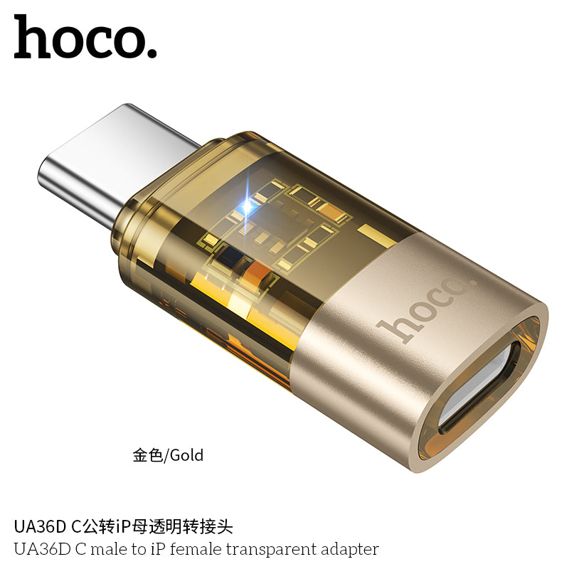 HD_SYNC:UA36D C male to iP female transparent adapter