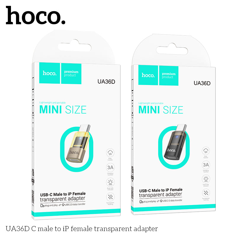 HD_SYNC:UA36D C male to iP female transparent adapter