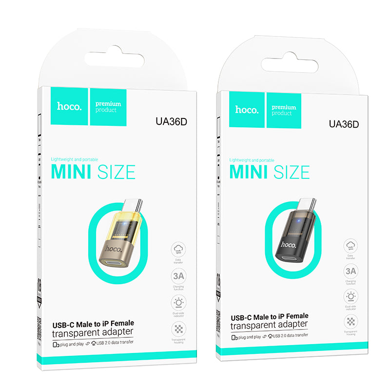 HD_SYNC:UA36D C male to iP female transparent adapter
