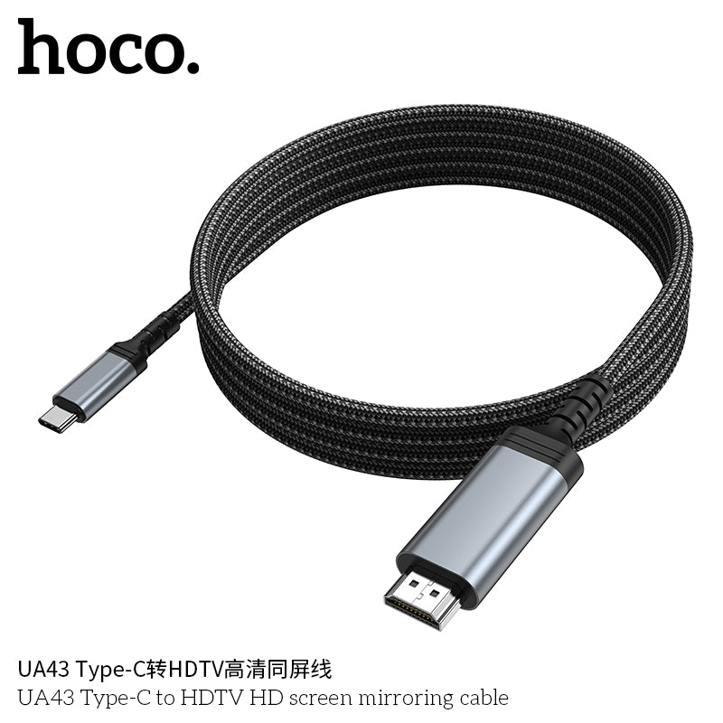 HD_SYNC:UA43 Type-C to HDTV HD screen mirroring cable