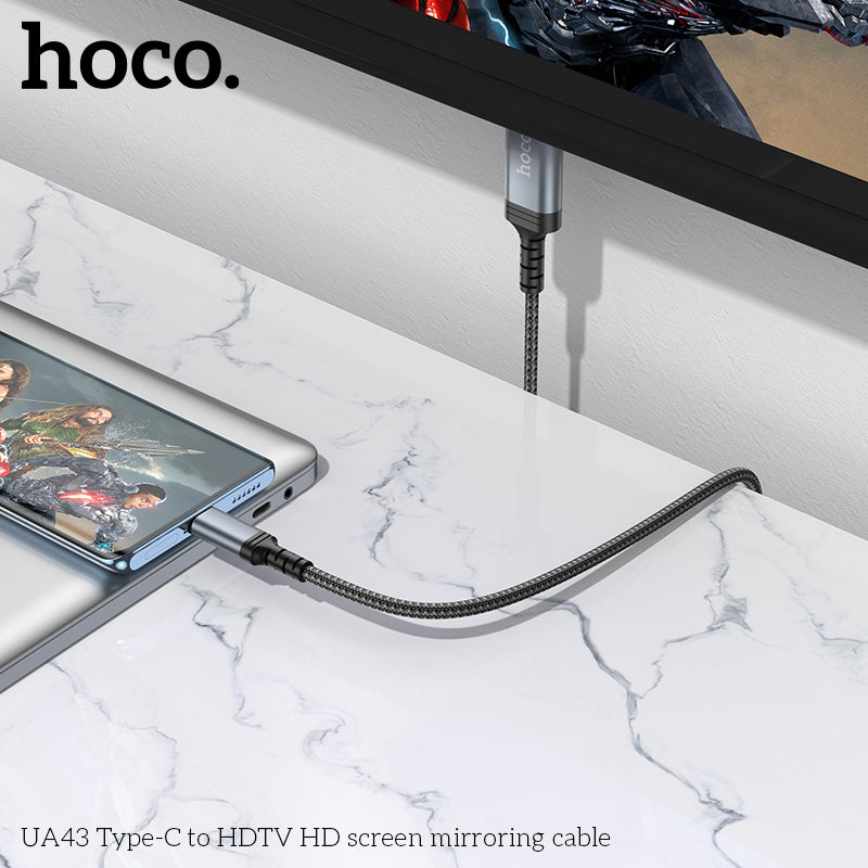 HD_SYNC:UA43 Type-C to HDTV HD screen mirroring cable