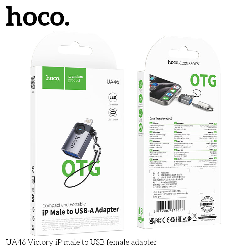 HD_SYNC:UA46 Victory iP male to USB female adapter