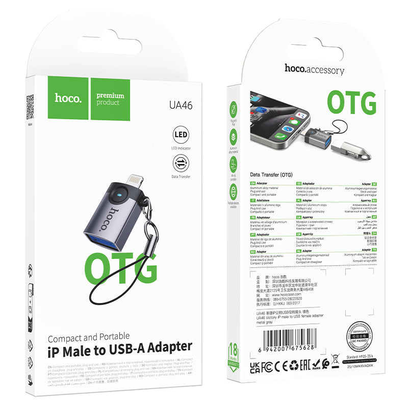 HD_SYNC:UA46 Victory iP male to USB female adapter