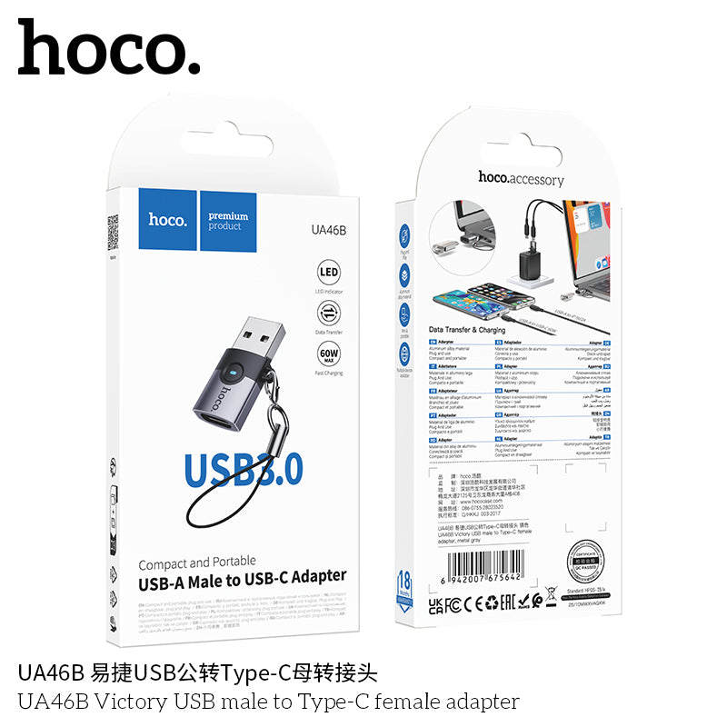 HD_SYNC:UA46B Victory USB male to Type-C female adapter