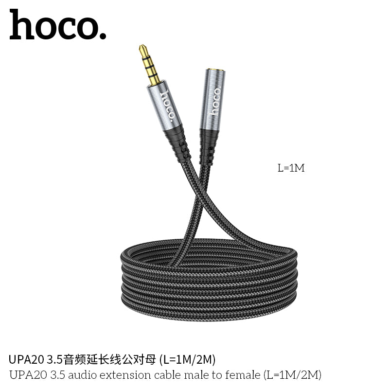 HD_SYNC:UPA20 3.5 audio extension cable male to female(L=1M)