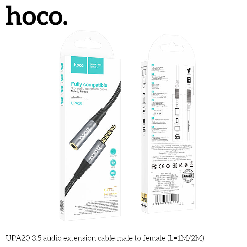 HD_SYNC:UPA20 3.5 audio extension cable male to female(L=1M)