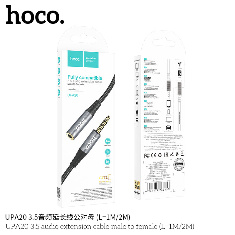 HD_SYNC:UPA20 3.5 audio extension cable male to female(L=2M)