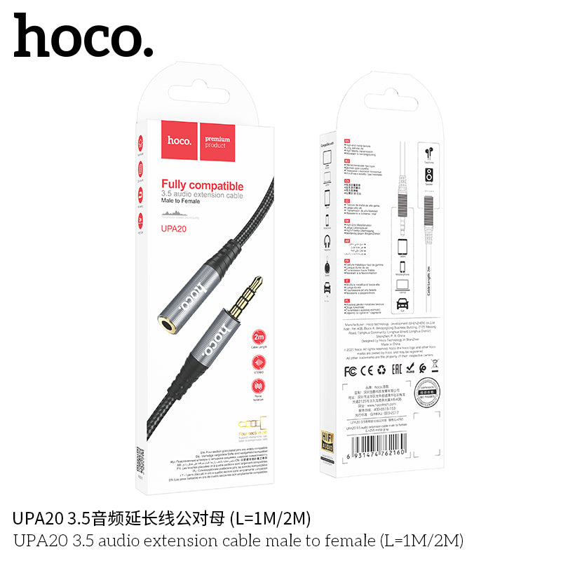 HD_SYNC:UPA20 3.5 audio extension cable male to female(L=2M)
