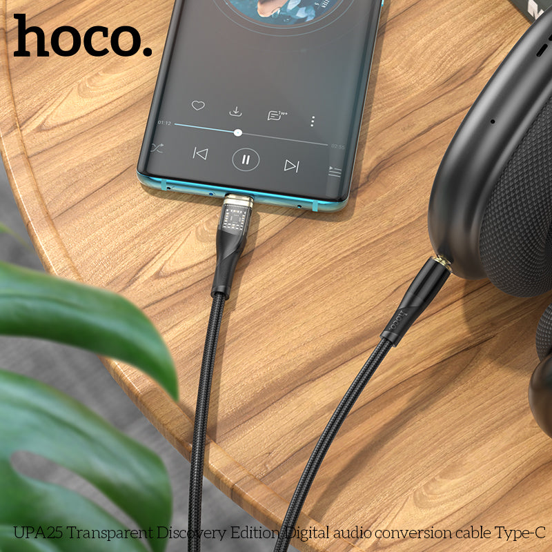 HD_SYNC:UPA25 Transparent Discovery Edition Digital audio conversion cable Type-C