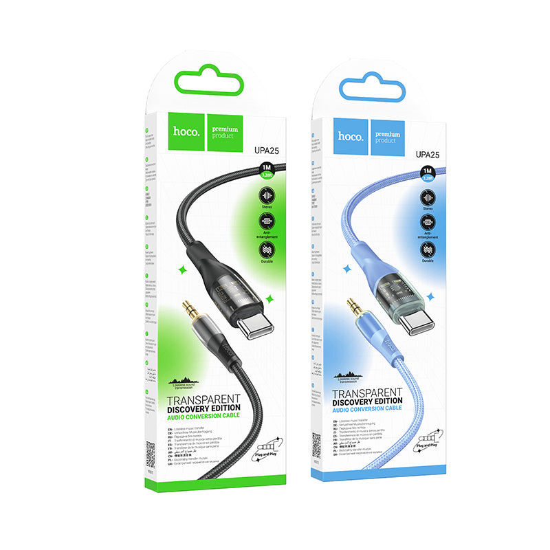 HD_SYNC:UPA25 Transparent Discovery Edition Digital audio conversion cable Type-C