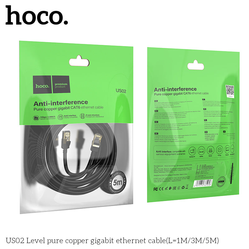 HD_SYNC:US02 Pure copper CAT6 gigabit Ethernet cable (L=1M)