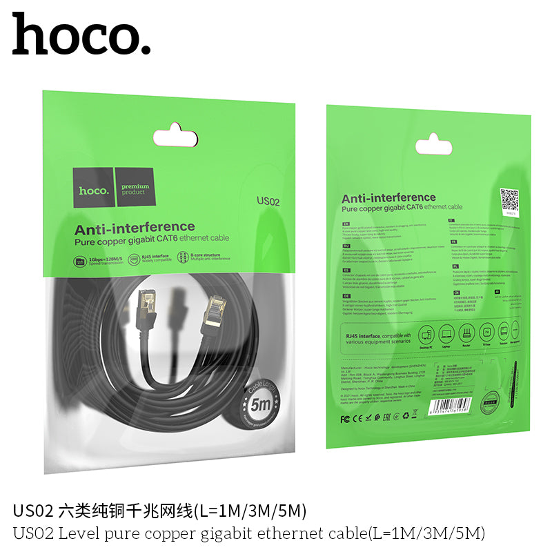 HD_SYNC:US02 Pure copper CAT6 gigabit Ethernet cable (L=1M)