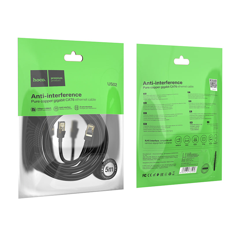 HD_SYNC:US02 Pure copper CAT6 gigabit Ethernet cable (L=1M)