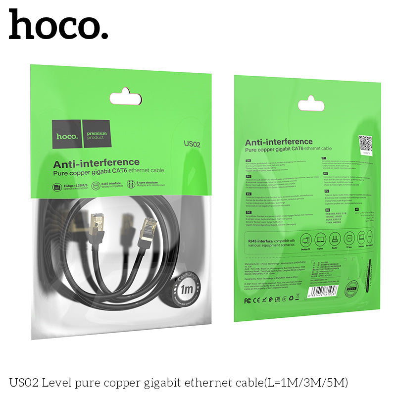 HD_SYNC:US02 Pure copper CAT6 gigabit Ethernet cable (L=1M)