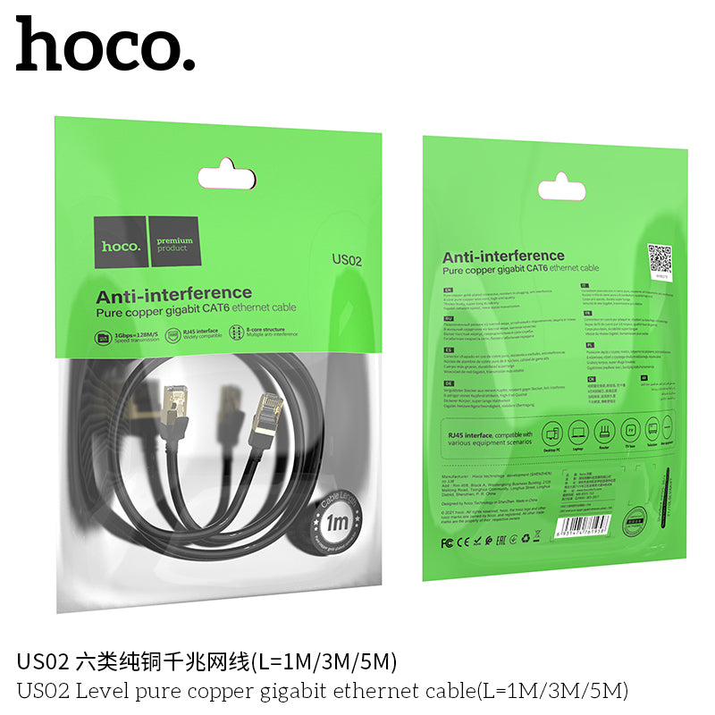 HD_SYNC:US02 Pure copper CAT6 gigabit Ethernet cable (L=5M)
