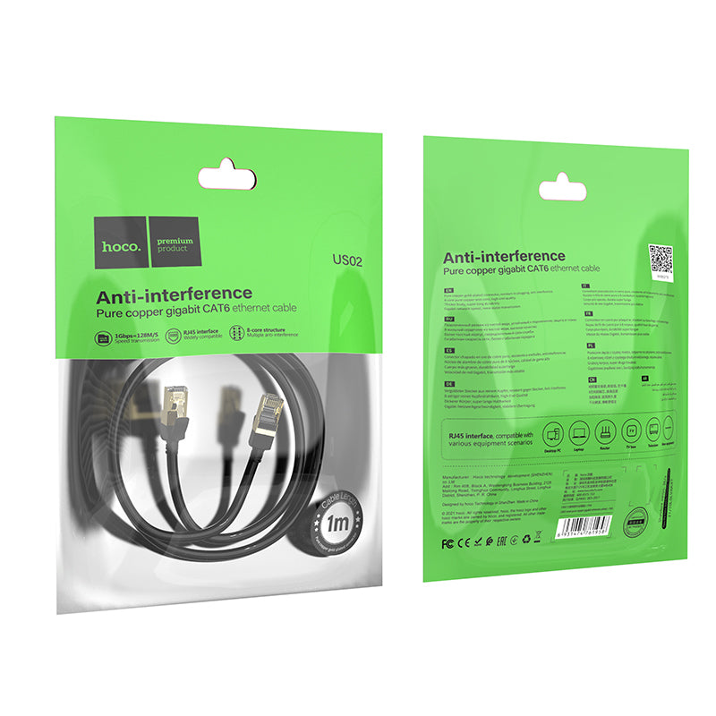 HD_SYNC:US02 Pure copper CAT6 gigabit Ethernet cable (L=5M)