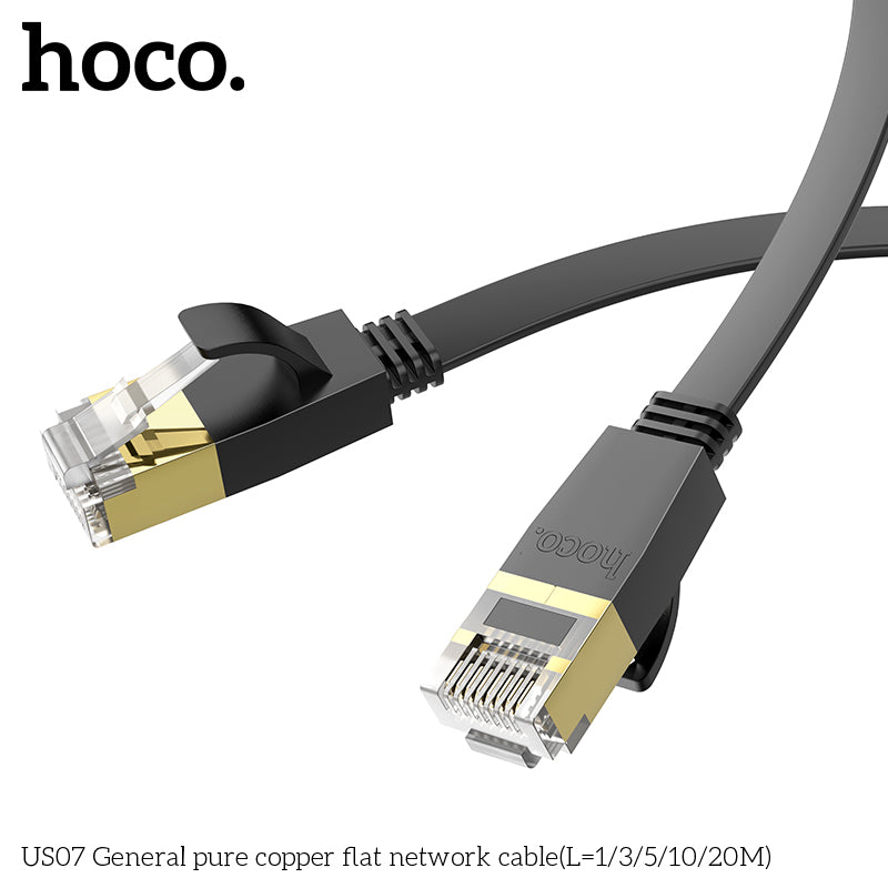 HD_SYNC:US07 General pure copper flat network cable(L=3M)