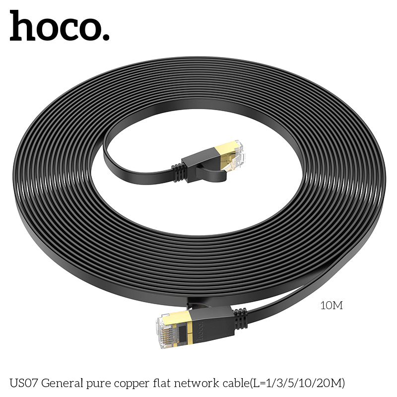 HD_SYNC:US07 General pure copper flat network cable(L=5M)