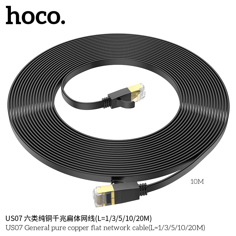HD_SYNC:US07 General pure copper flat network cable(L=1M)