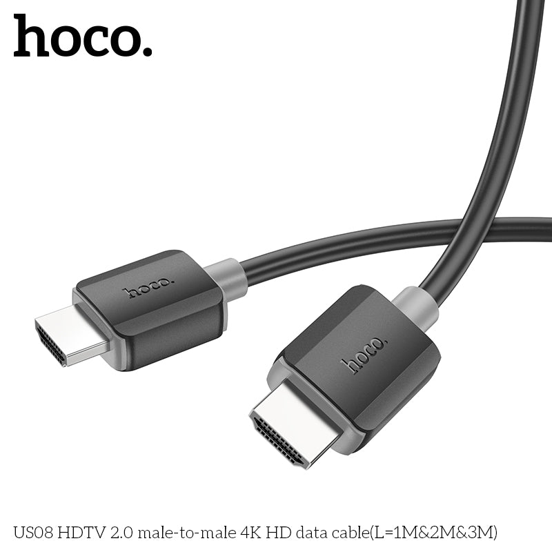 HD_SYNC:US08 HDTV 2.0 male-to-male 4K HD data cable(L=1M)