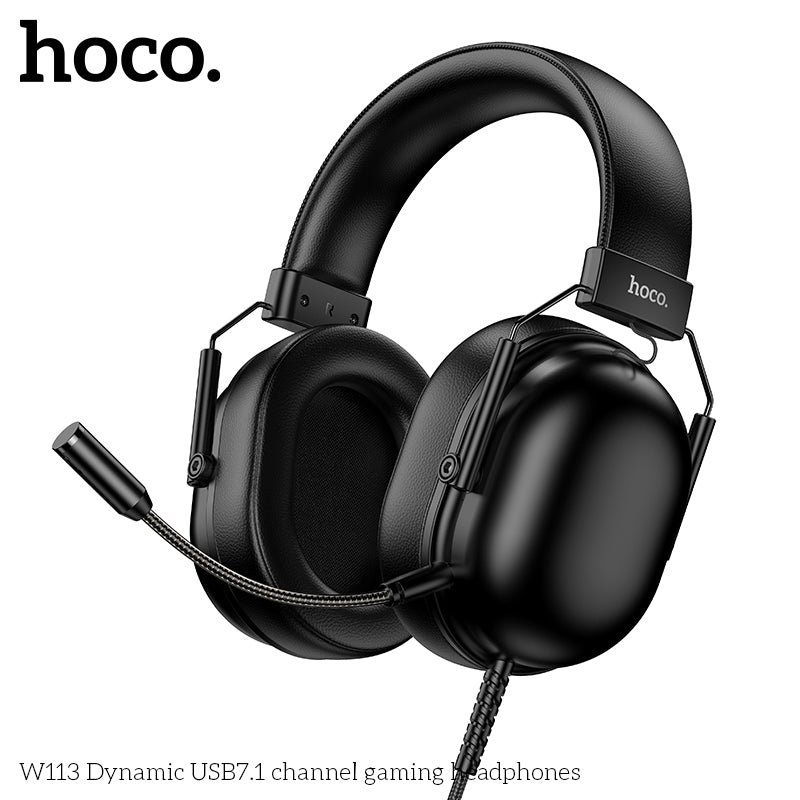 HD_SYNC:W113 Dynamic USB7.1 channel gaming headphones