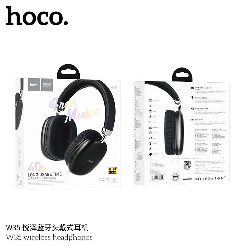 HD_SYNC:W35 Max Auspicious ANC noise reduction BT headphones