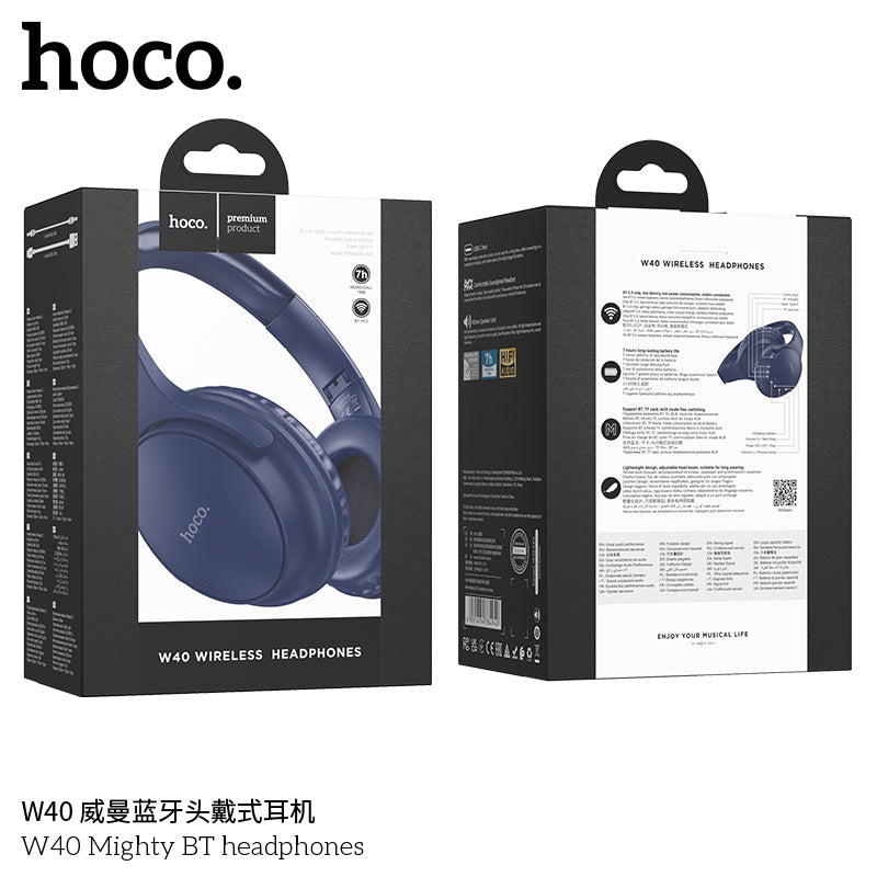 HD_SYNC:W40 Mighty BT headphones