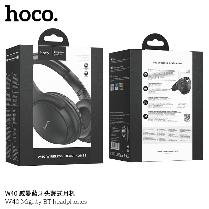 HD_SYNC:W40 Mighty BT headphones