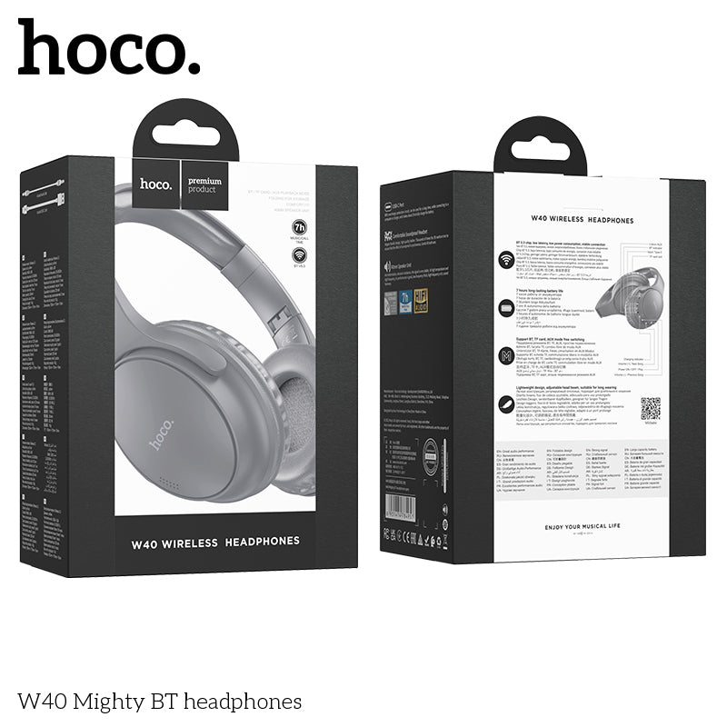 HD_SYNC:W40 Mighty BT headphones