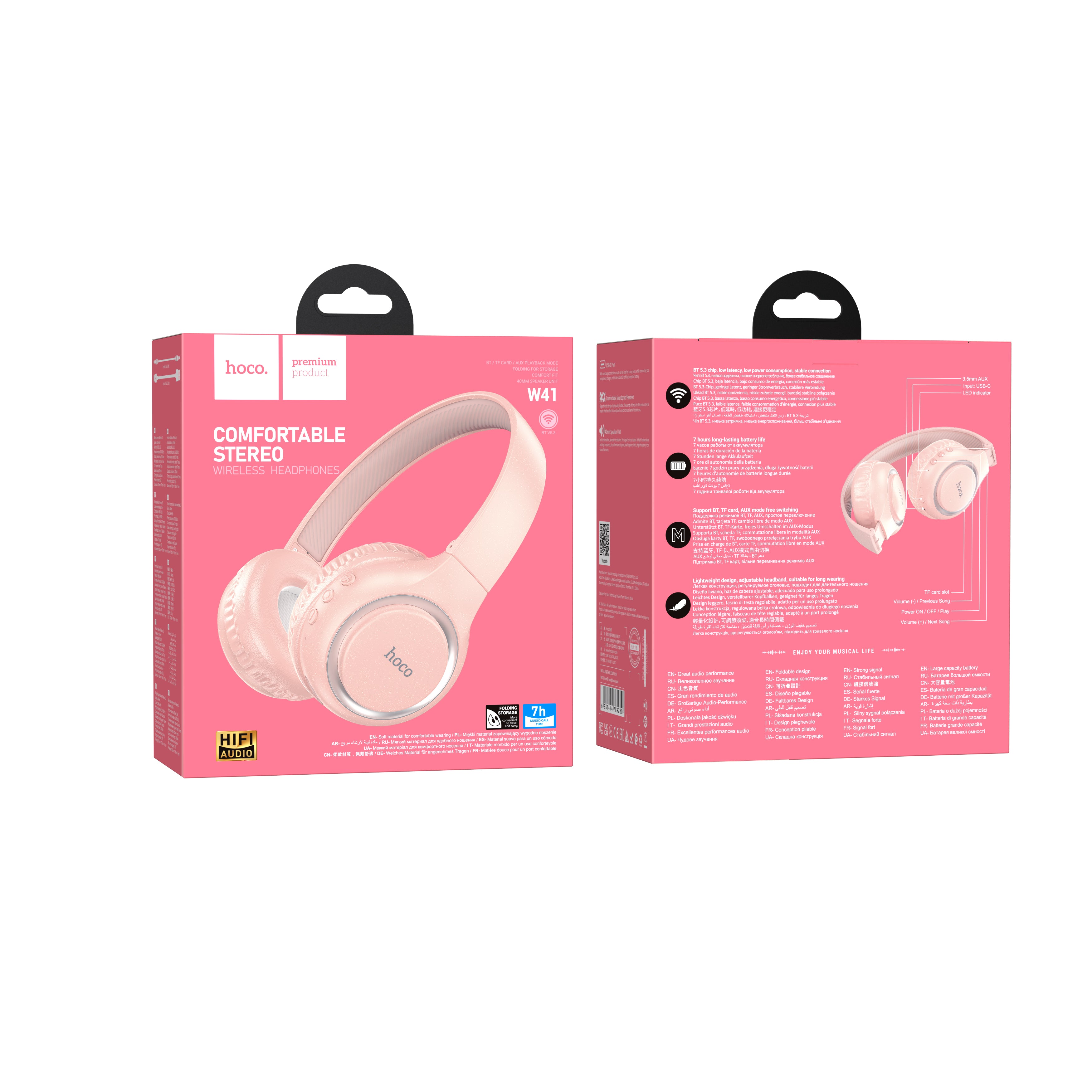 HD_SYNC:W41 Charm BT headphones