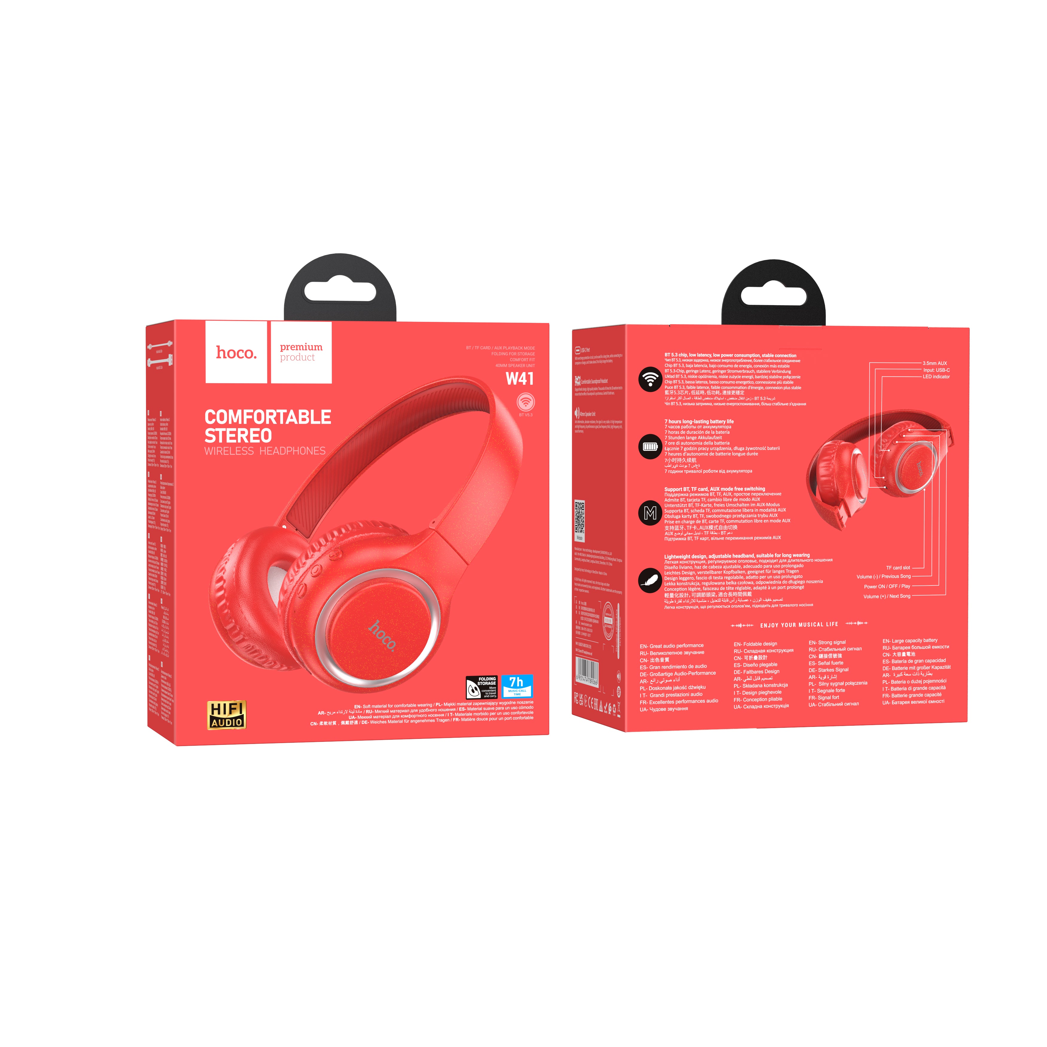 HD_SYNC:W41 Charm BT headphones