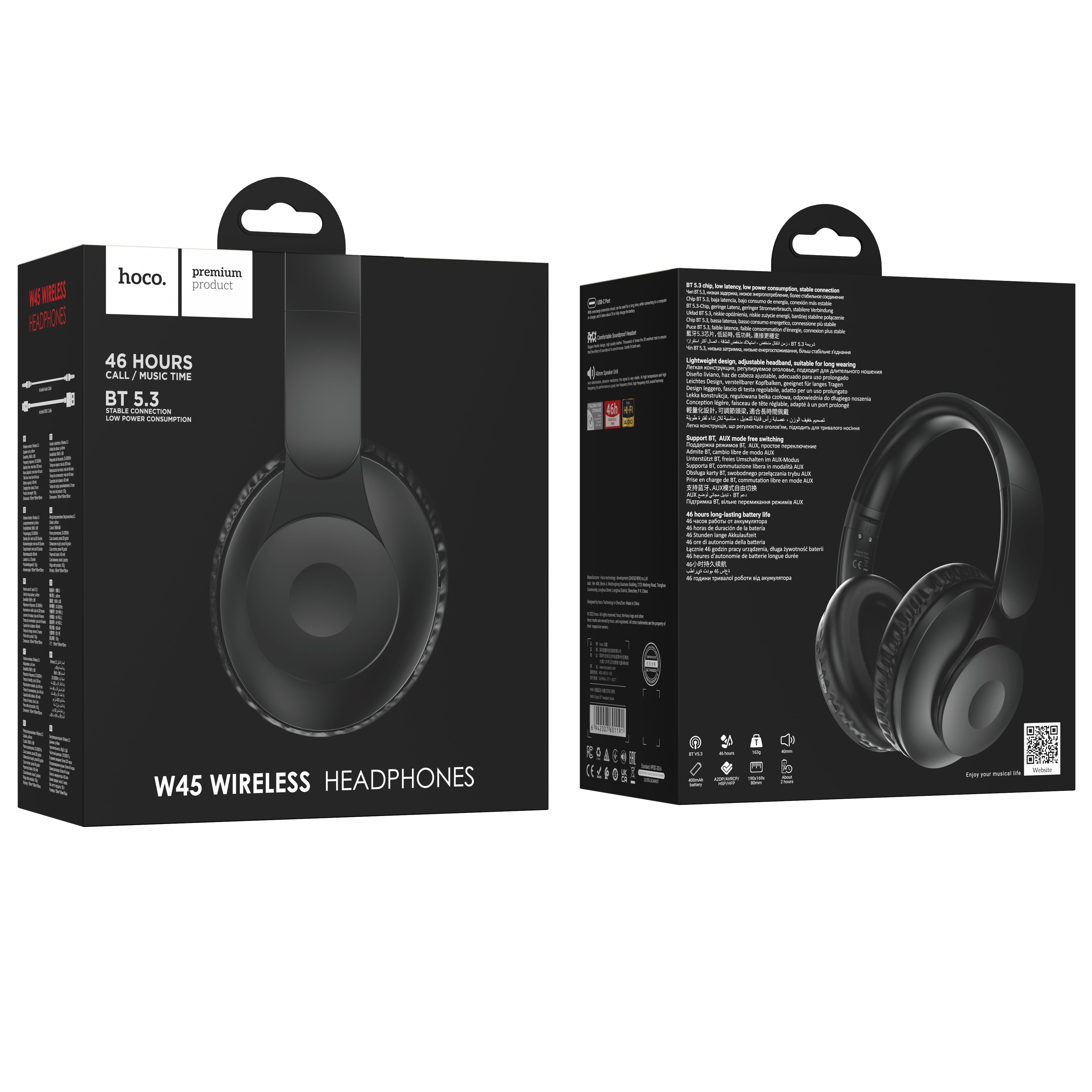 HD_SYNC:W45 Enjoy BT headset