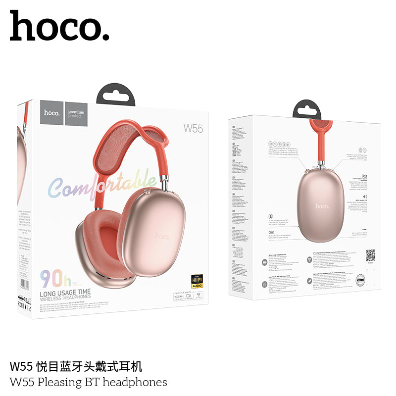 HD_SYNC:W55 Pleasing BT headphones