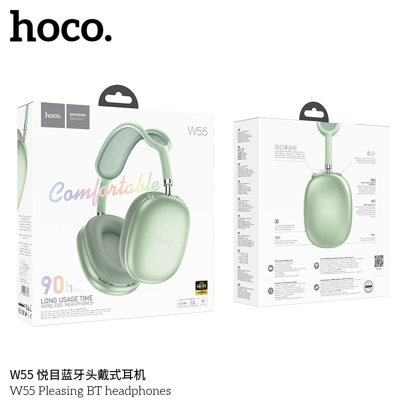 HD_SYNC:W55 Pleasing BT headphones
