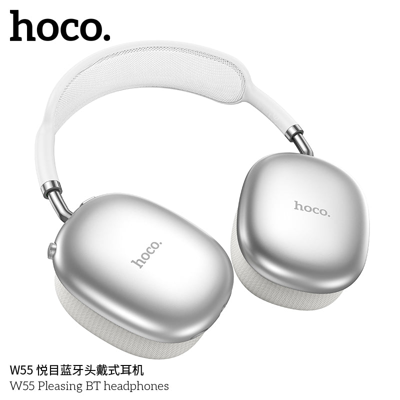 HD_SYNC:W55 Plus Happiness ANC noise reduction BT headphones