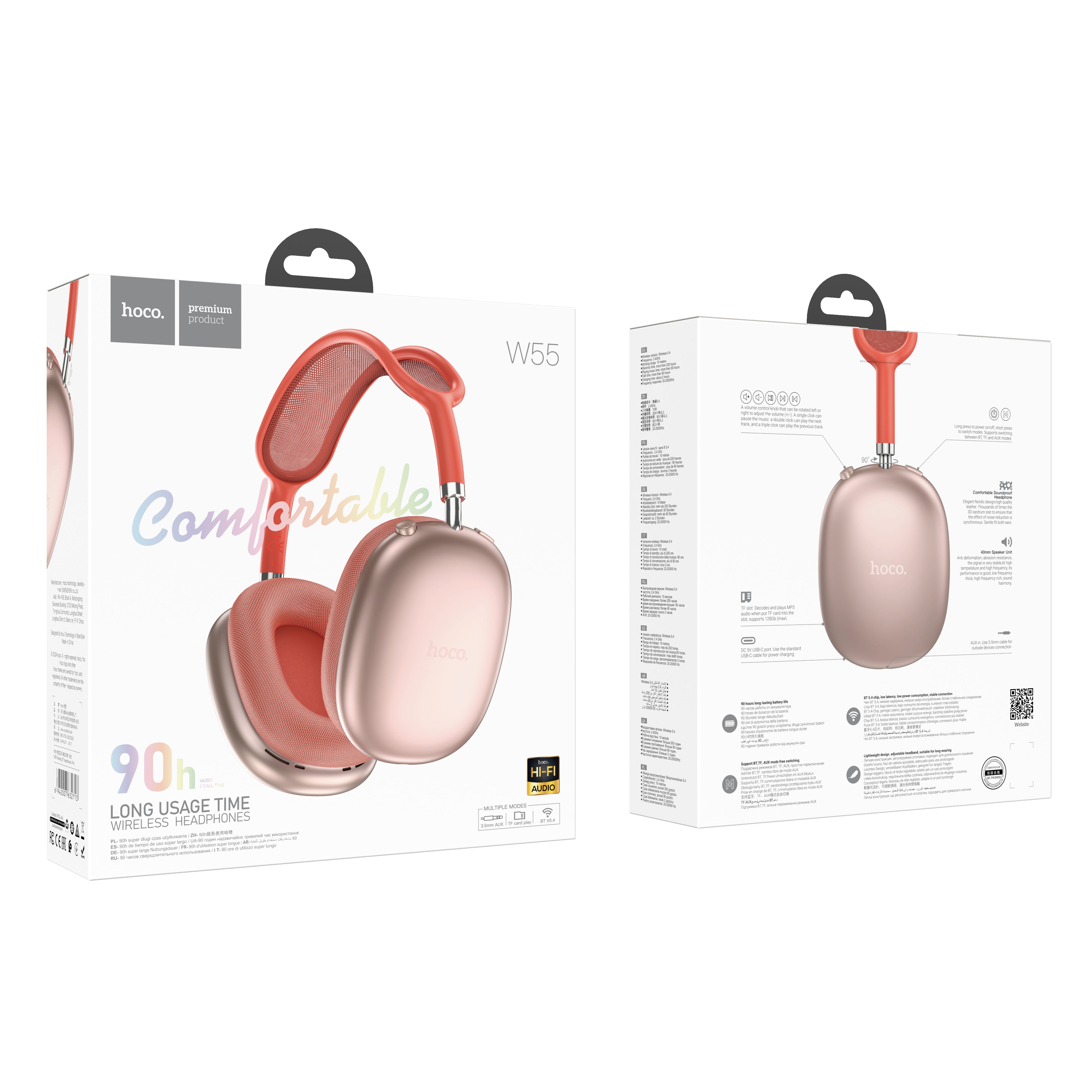 HD_SYNC:W55 Pleasing BT headphones