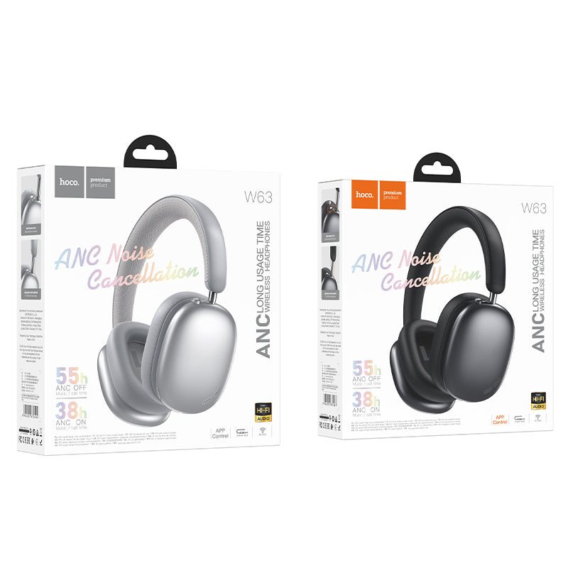 HD_SYNC:W63 Triunfo ANC BT headphones(App)