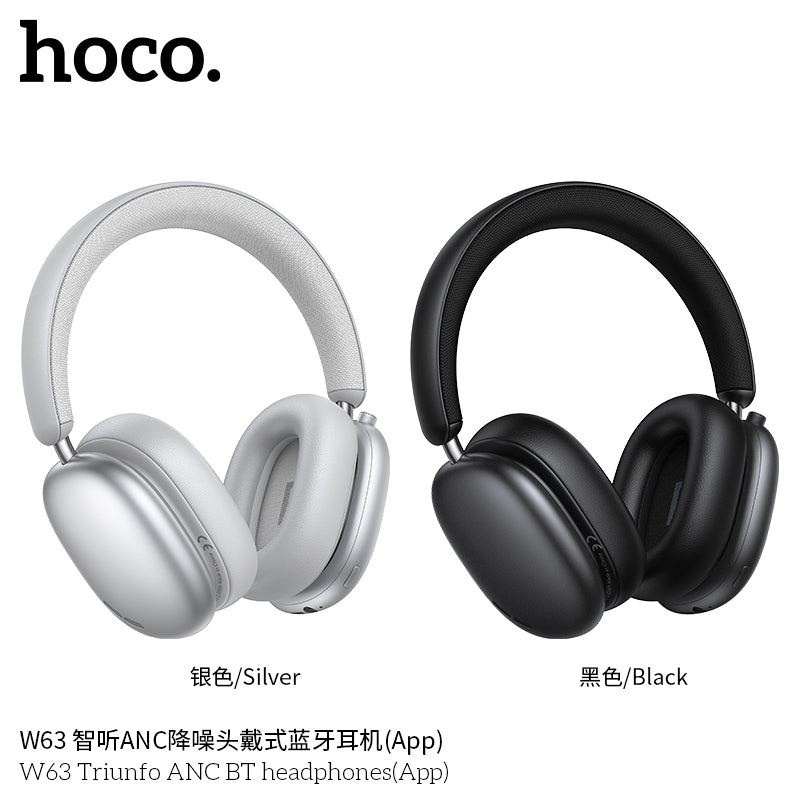HD_SYNC:W63 Triunfo ANC BT headphones(App)