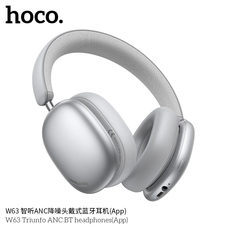 HD_SYNC:W63 Triunfo ANC BT headphones(App)