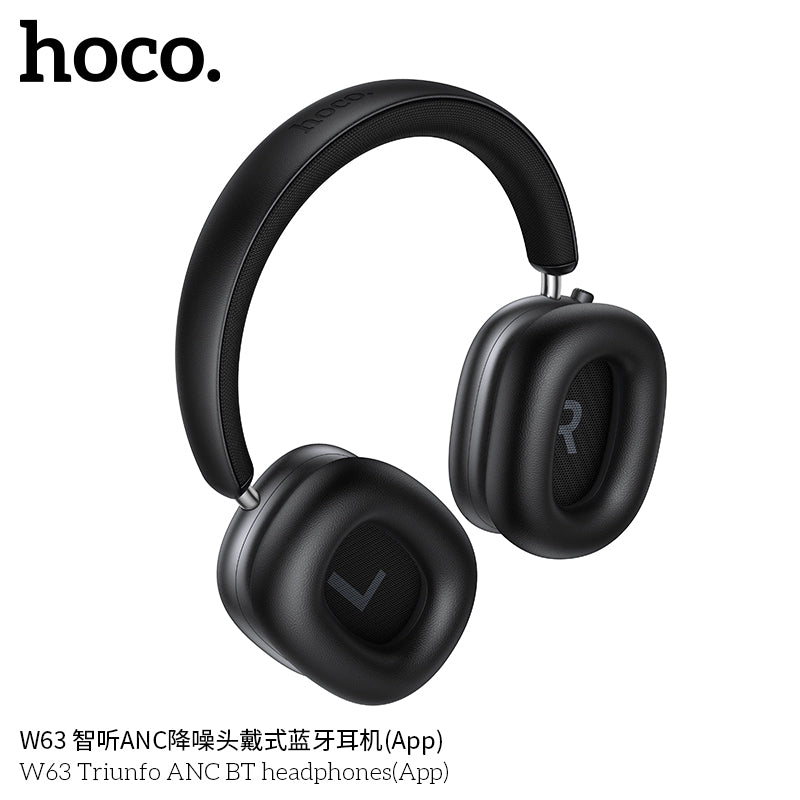 HD_SYNC:W63 Triunfo ANC BT headphones(App)