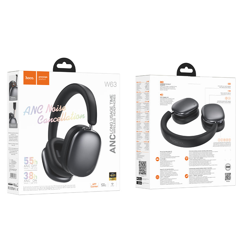 HD_SYNC:W63 Triunfo ANC BT headphones(App)