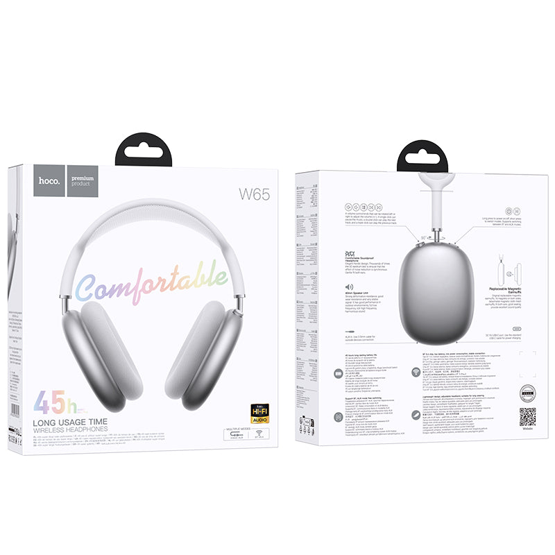HD_SYNC:W65 Plus Happy ANC BT headphones