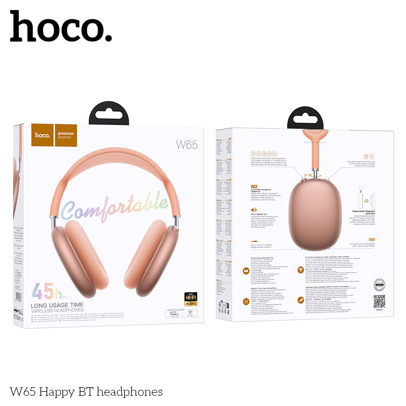 HD_SYNC:W65 Happy BT headphones